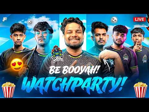 BE BOOYAH WATCHPARTY WITH S8UL ELITE - KYA AJ BOOYAH HOGA - #ff #tournament #freefirelive