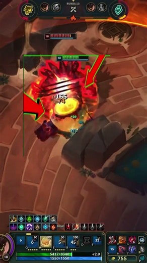 Impressive Malphite gameplay #warning #danger #malphitegameplay #lol #leaugeoflegends