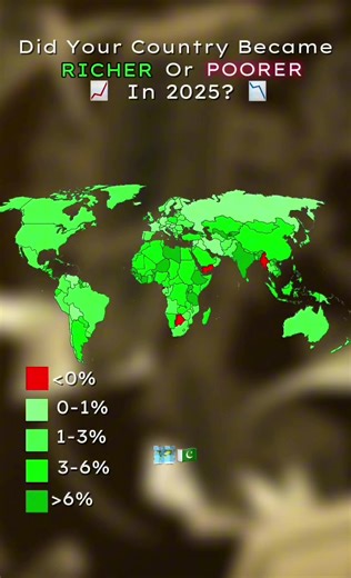 Country Wealth Changes: Richer or Poorer in 2025?