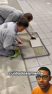 Albañiles usan marco para pegar las baldosas #reelsfacebook #viral #tendencias | Juan Gonzalez