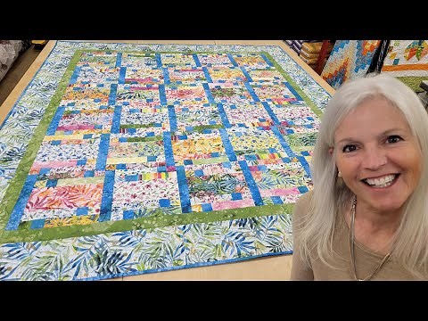 FLORAL PARADISE! "LADY BALTIMORE" QUILT TUTORIAL WITH DONNA!