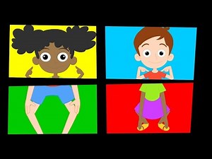 Head Shoulders Knees and Toes | Nursery Rhyme