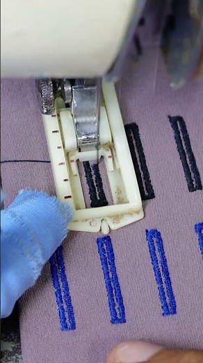 ミシンのボタンホールフットを使ってボタンホールを縫う #裁縫 #ボタンホール #縫製チュートリアル #9