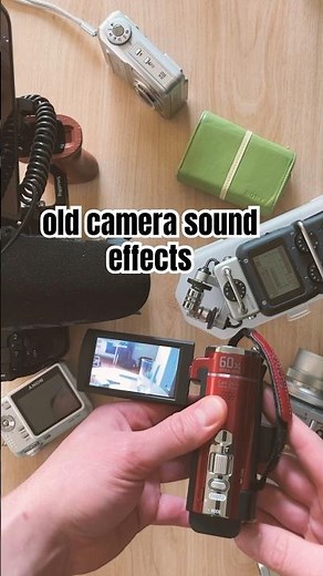 Different cameras and their shutter sounds! #digicam