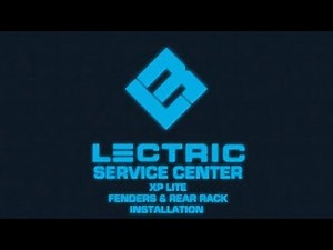 Lectric Service Center | Lite 2.0 Fenders and Rack Installation
