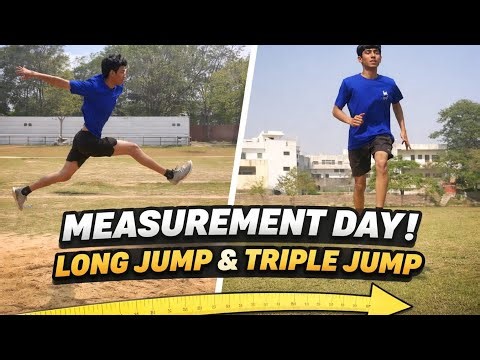My Long Jump & Triple Jump👀 Measurement Day🫀 | Full Run-up & Takeoff🔥