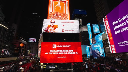 IU’s first Heisman winner—and the best player in college football—is Fernando Mendoza. 🏆 We couldn’t be prouder of Fernando—not just for his record-breaking season, but for the way he represents Indiana University every single day. On the field, in the classroom, and in the community, he embodies the Hoosier spirit: discipline, leadership, excellence, and integrity. Mendoza is not only a dynamic quarterback—he’s also a Indiana University Kelley School of Business MBA student, applying the same