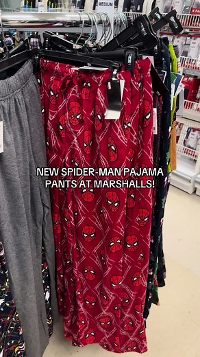 Discover New Spider-Man Pajama Pants at Marshalls