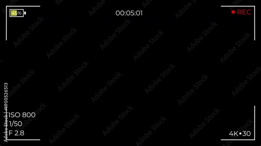 Recording Screen Overlay with 10 seconds timer in alpha channel ISO 800 F2.8 1/50