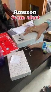 Amazon scam on I PHONE 17 Pro Max 1TB . . . . . . . . . . #scam #scamalert #fraud #instareel #amazon #iphone #unboxing | Priyanka Sarkar