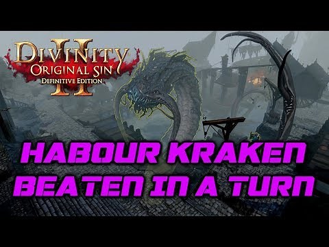 Divinity OS 2 - Definitive Edition: Habour Kraken in one Turn (Honour Mode)