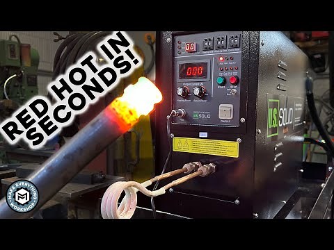 Heat Metal In Seconds With The Amazing Induction Forge - Metal Working Tools You Need