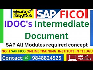 IDOC's Intermediate Document(SAP All Modules required concept)ALE/EDI IDOS full overview in SAP