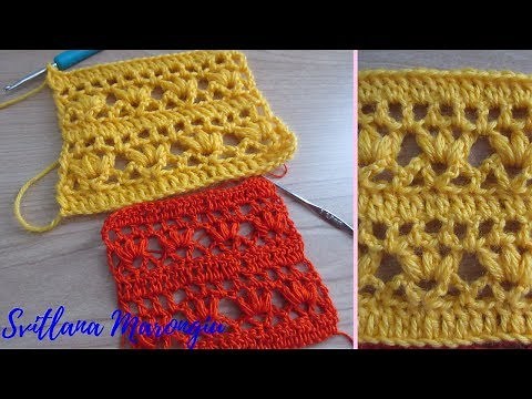 Tutorial Uncinetto - Punto Fiore traforato all'uncinetto