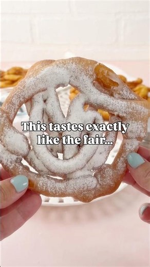 Eggless Funnel Cake Recipe #eggfree #baking #eggfreebaking #egglessbakes #recipe