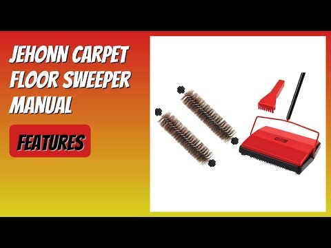 REVIEW (2026): JEHONN Carpet Floor Sweeper Manual. Features
