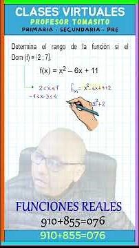 DOMAIN AND RANGE OF A FUNCTION