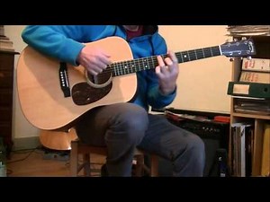 Martin D16 GT, acoustic