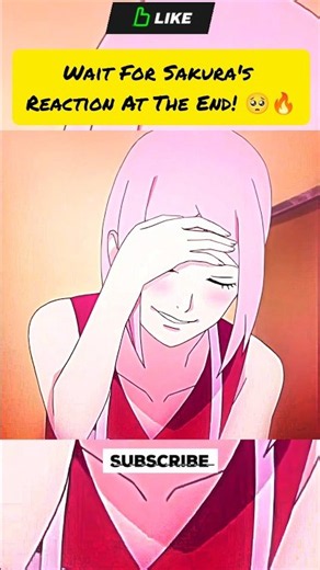 What Was Better Than A Kiss For Sakura? 🔥 #shorts #anime