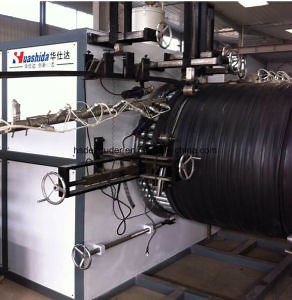 [Hot Item] Pipe Production Line for Weholite Structured Wall HDPE Pipe Drainage Pipe Bid Diameter
