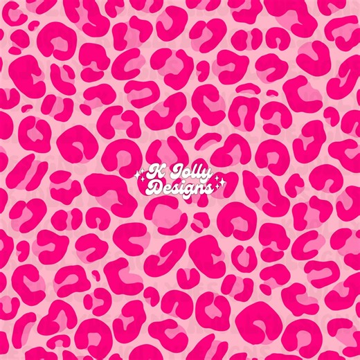 Pink Cheetah Seamless Pattern, Girly Animal Print, Bright Seamless Pattern, Spring Summer Seamless Pattern, Girls Swim Safe Seamless - Etsy