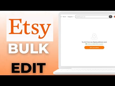 How To Bulk Edit Listings on Etsy 🛒 Full Step-by-Step Etsy Tutorial for Beginners