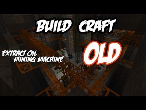 MineCraft Tutorials - BuildCraft : How to Extract Oil and Get Mining Machines to Work