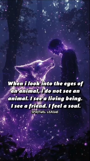 The gaze of an animal is pure—unclouded by ego, untouched by judgment. 🐾 In their eyes, we see something profound: a silent wisdom that speaks louder than words. 🌿 They remind us of a world beyond the chaos of the mind, where only presence exists. No past, no future—just this moment. When an animal looks at you, it doesn’t see status, beauty, or wealth. It sees energy. It feels intention. It connects with your soul. 💫 Their gaze is a mirror, reflecting our own essence back at us—unfiltered, r