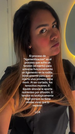 Ligamento Cruzado Anterior: Proceso de Necrosis Inicial