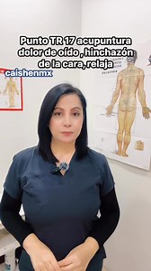 Estimulación de punto de acupuntura TR17 dolor de oído hinchazón de la cara #acupresion #medicinatradicionalchina #acupuntura | Cristy Perez Barron