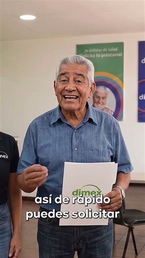 Retired or Pensioner, Dimex offers you flexible payment terms and personalized service.