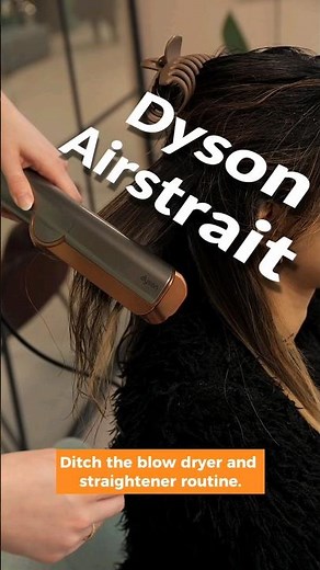 DITCH the blow dryer and hair straightener | Dyson Airstrait