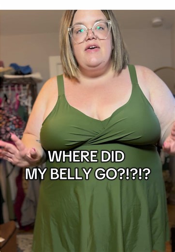 This plus size swimsuit hides your belly! #creatorpicksambassador #ttscategoryambassador #tiktokshopcreatorpicks #plussizeclothing #swimsuit