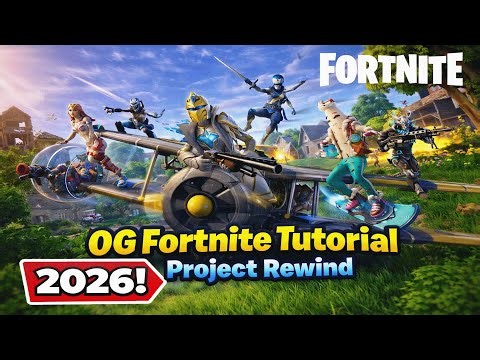 How to Play OG Fortnite in 2026 – Chapter 4, Creative & Arena (Project Rewind)