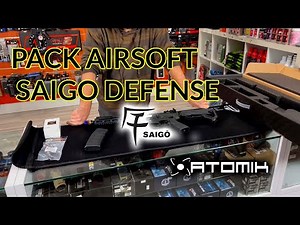 Bushido Airsoft AEG Replica Pack