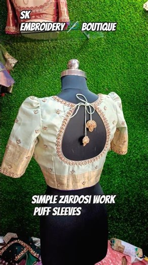 Aari Work Blouse Designs - A Simple Guide