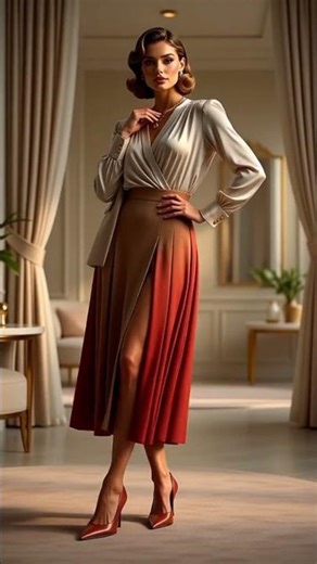 Classy & Chic Look 💖 #shorts