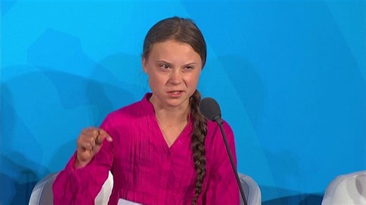 Greta tells UN 'you have stolen my dreams and childhood'