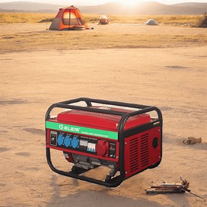 [Hot Item] 7.5kVA Small Gasoline Generator Set Petrol Generator 4 Stroke Single Cylinder Power