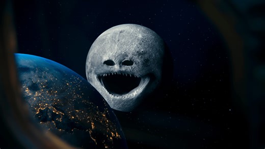 The moon wakes up (cosmic horror/astrophobia animation) | Mr. Friend