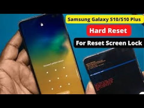 Tutoriel pro : Hard reset Samsung S10/S10E pour débloquer rapidement