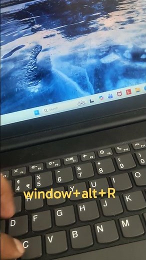 How to open screen recording in laptop and pc? laptop aur pc me screen recording kaise kre #shorts