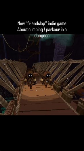 This is our indie game !A pixel-styled 3D co-op game where every step is a test of trust. 🪜Scale a massive dungeon with your partner.🪝Use your bare hands… or tools like grappling hooks, ladders, and magic items.🎉Every choice is shared. Victory or fall — together.