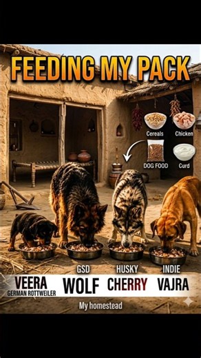 Feeding my pack 🐕| Homemade Food For Dogs 🐕