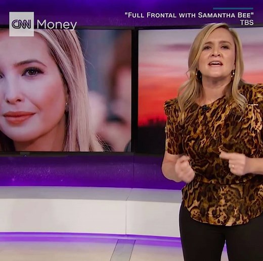 673K views · 12K reactions | Comedian Samantha Bee called White House senior adviser and first daughter Ivanka Trump a "feckless c***" on her TBS show "Full Frontal" for failing to take action to stop the separation of undocumented families. https://cnn.it/2J0TKrj | CNN | Facebook