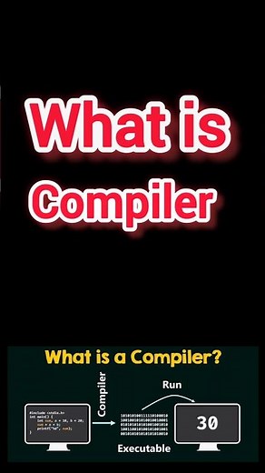 How Your Code Actually Runs 🤯 | Compiler Explained #4 #study #shorts #compiler