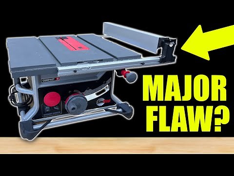 The New SawStop Compact Table Saw Might Have a BIG PROBLEM | First Impressions Review