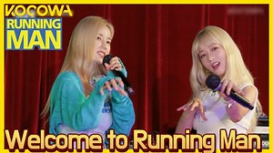 #Apink's #ChoRong & #BoMi are on Running Man! Our first unit debut! 😍💕 Start streaming full episodes of #RunningMan on KOCOWA: https://bit.ly/34ybi6w #Kvariety #Kreality #Kshow | KOCOWA