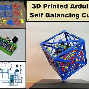 Arduino 3D Printed self Balancing Cube