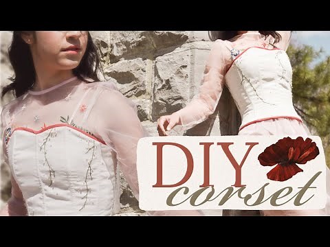 SEWING TUTORIAL // DIY CORSET 🎀 part 2 | artisanalie